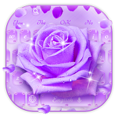 Lila Rose-Tastatur icon