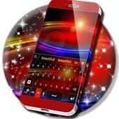 Galaxie-Thema zum Keyboard icon