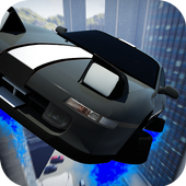 Flying Car Driving Zone icon