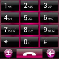 THEME FOR EXDIALER AERO PINK on 9Apps