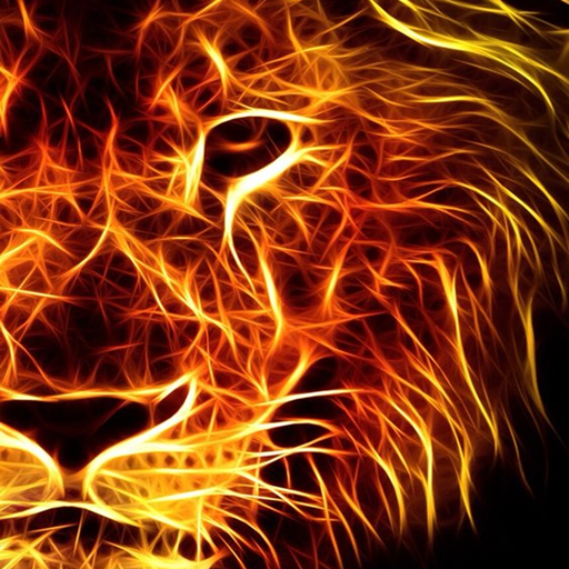 Fire Lion Wallpaper icon
