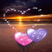 Romantic Hearts Live Wallpaper on 9Apps