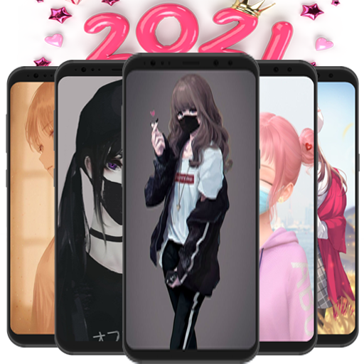 anime wallpaper girl icon