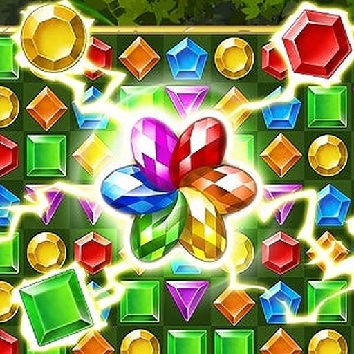 Jungle Gem Blast Magic Puzzle Game icon
