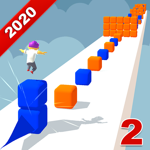 New Cube Surfer - Stack 3D 2020 أيقونة
