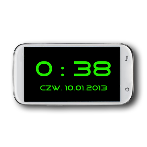 Fullscreen Clock icon