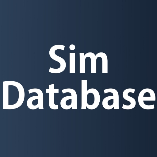 Sim Database Tracker App 2021 icon