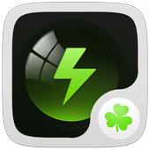 Black Theme GO Power Battery icon