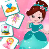 Princess matching game icon