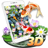Koi Fish Aquarium 3D Theme icon