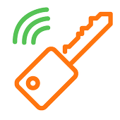 Smart key rentals icon