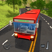 Uphill Climb Bus Racing 3D - Free Bus Simulator icon