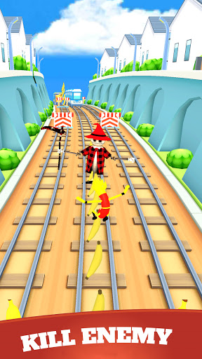 Subway Banana Dash: Surf of he screenshot 5