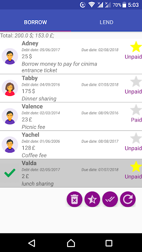 Debt Management screenshot 3