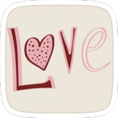Sweet Love Heart Theme icon