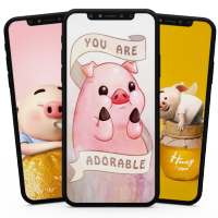 Cute Pig Wallpaper on 9Apps