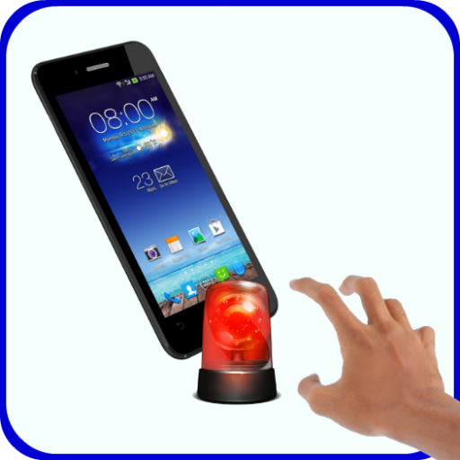 Don't touch my phone - Alarm icon