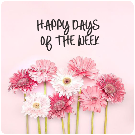 HAPPY DAYS OF THE WEEK, CHEERS icon