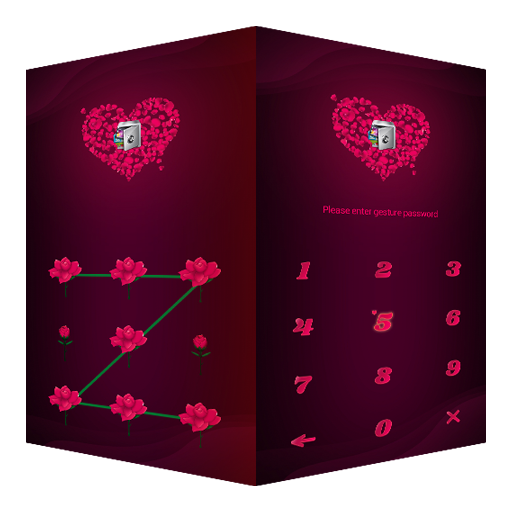 AppLock Theme Rose icon