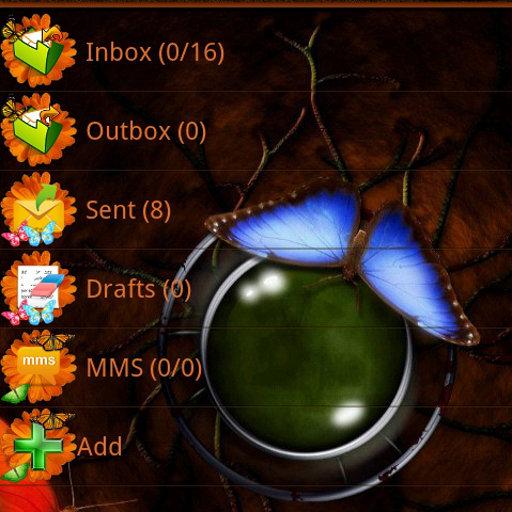 Butterfly GO SMS Theme icon