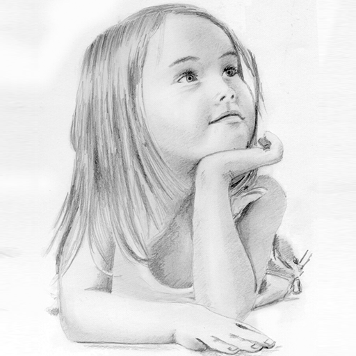 How to draw portrait icon