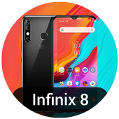 Launcher theme for  Infinix 8 pro icon