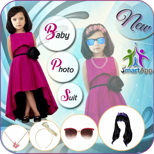 Baby Girl Photo Suit أيقونة