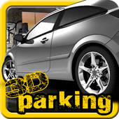 Parking 3D icon