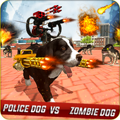 US Police Dog Vs Zombie Dog-Invading Creatures icon