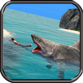 Angry Megalodon Attack icon