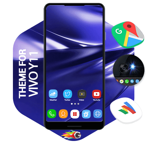 launcher Theme For Vivo Y11 with junk with cleaner أيقونة
