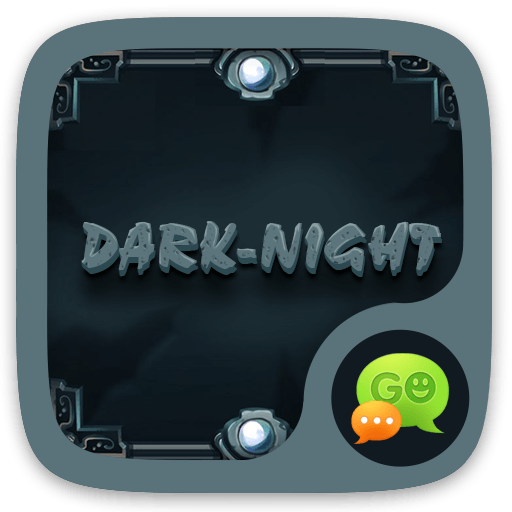 (FREE) GO SMS DARKNIGHT THEME icon