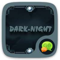 (FREE) GO SMS DARKNIGHT THEME