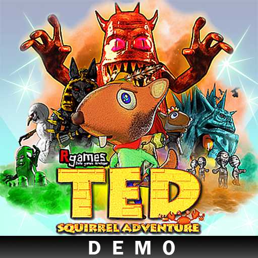 TED squirrel adventure DEMO 2,5D Platformer Game icon