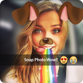 Snap Photo Editor &amp; Selfie Camera Effect icon