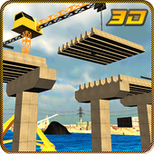 ikon jembatan builder derek operato