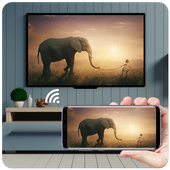 Screen Mirroring with TV  Mobile Screen to TV icon