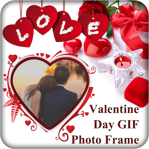 Valentine GIF Photo Frame иконка