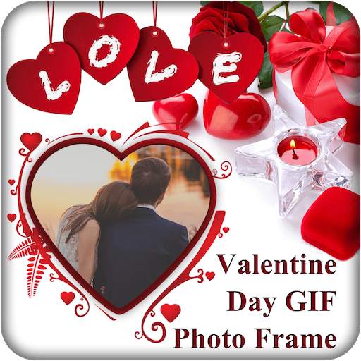 Valentine GIF Photo Frame