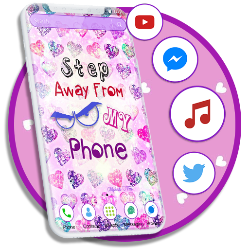 Cute Girly Lock screen Wallpaper Launcher Theme иконка