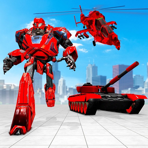 US Army Tank Robot Game 3D icon