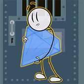 Henry Stickman robando diamantes