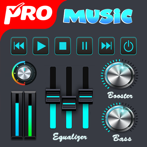 Sound equalizer and bass - volume MAX PRO أيقونة