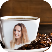 Coffee Cup Photo Frame Maker icon