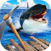 Survival Ocean Raft - Winter Story icon