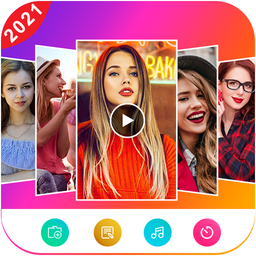 Photo Video Maker with Music 2021- Photo Slideshow icon