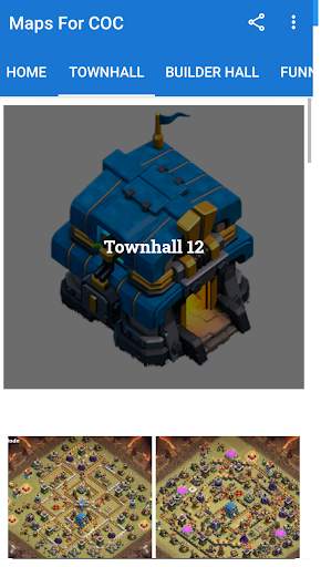 Maps of Clash of clans screenshot 3