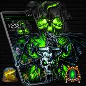 Skull Horror Launcher Theme icon
