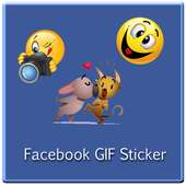 Gif Stickers for Facebook Messenger