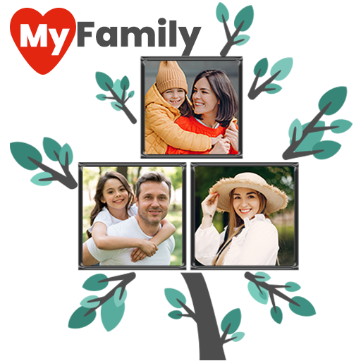 Family Tree Photo Collage Maker أيقونة